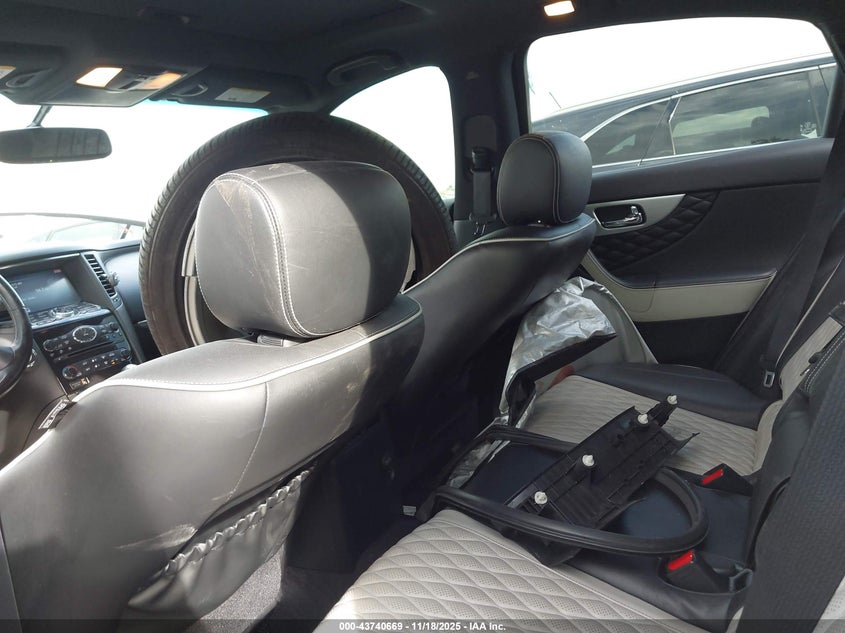 2017 Infiniti Qx70 VIN: JN8CS1MU2HM140764 Lot: 43740669