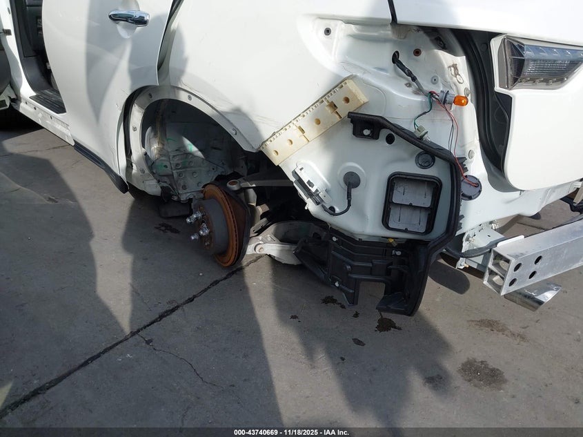 2017 Infiniti Qx70 VIN: JN8CS1MU2HM140764 Lot: 43740669