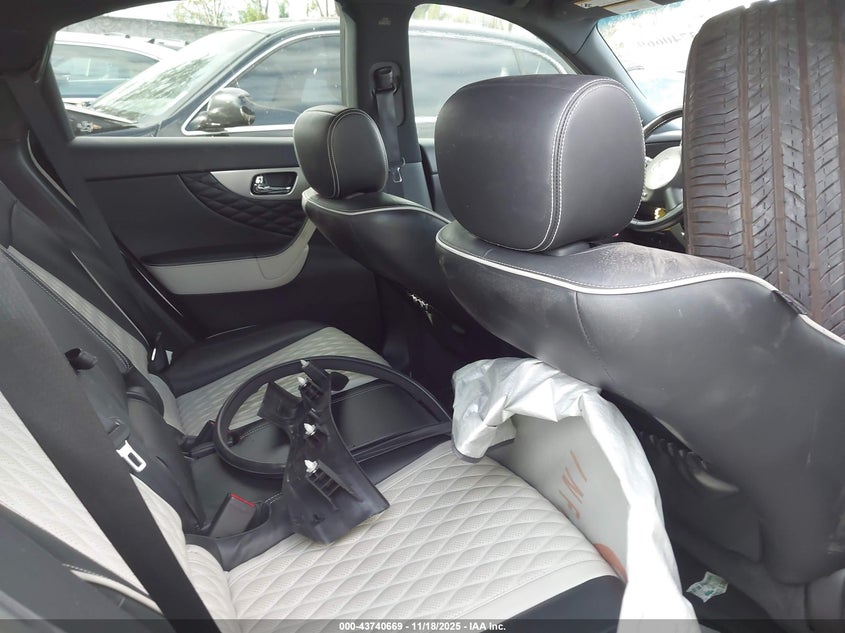 2017 Infiniti Qx70 VIN: JN8CS1MU2HM140764 Lot: 43740669