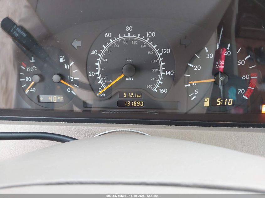 2000 Mercedes-Benz C 230 Kompressor VIN: WDBHA24G3YA815994 Lot: 43740693