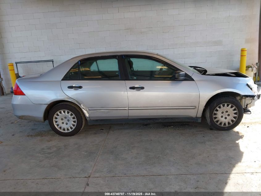 2006 Honda Accord 2.4 Vp VIN: 1HGCM561X6A156968 Lot: 43740707