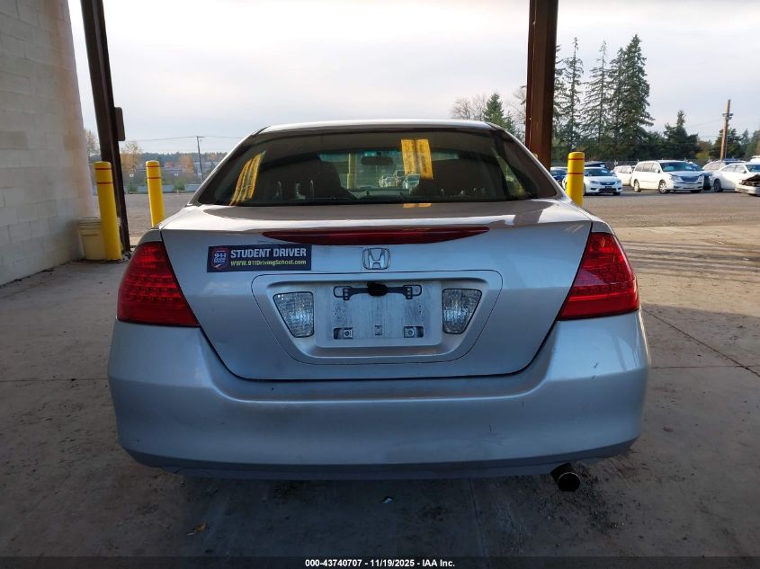2006 Honda Accord 2.4 Vp VIN: 1HGCM561X6A156968 Lot: 43740707