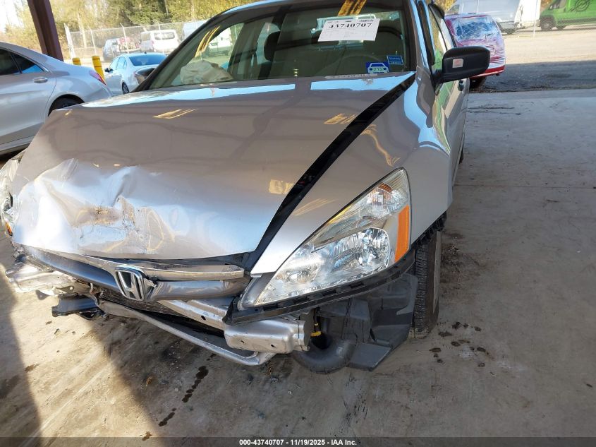 2006 Honda Accord 2.4 Vp VIN: 1HGCM561X6A156968 Lot: 43740707