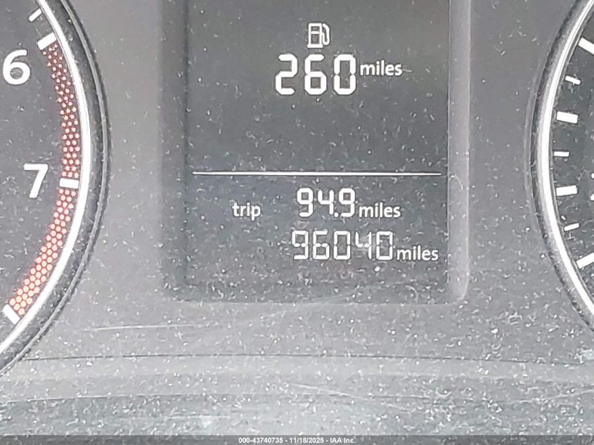 2013 Volkswagen Passat S VIN: 1VWAH7A37DC080025 Lot: 43740735