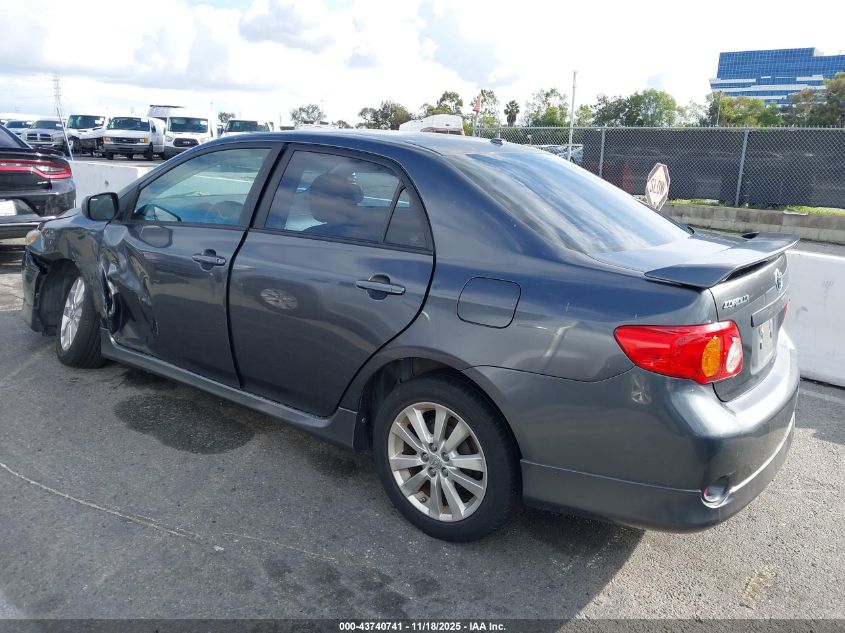 2009 Toyota Corolla S VIN: 2T1BU40E69C186047 Lot: 43740741