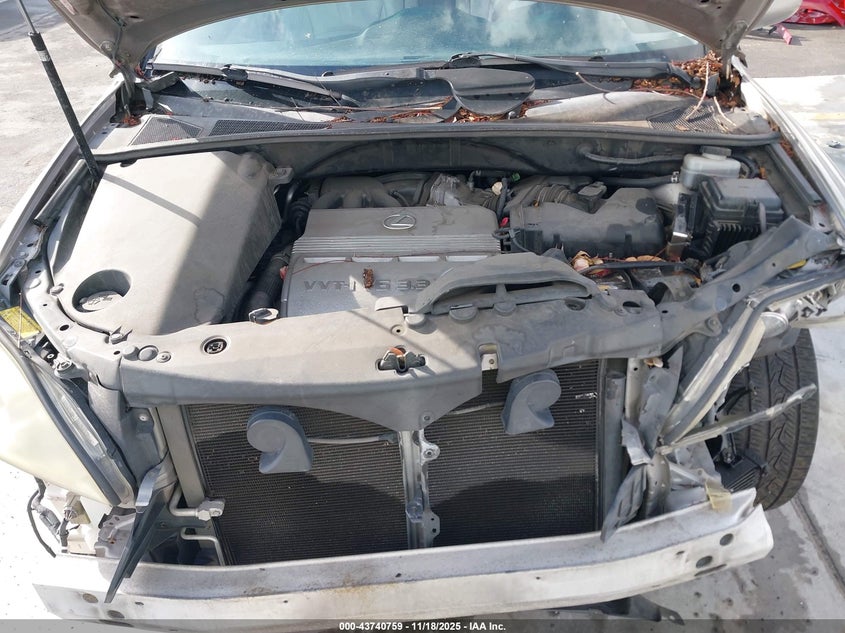 2005 Lexus Rx 330 VIN: JTJHA31U150088452 Lot: 43740759