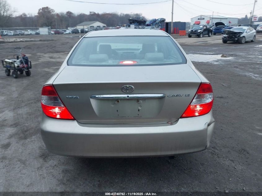 2003 Toyota Camry Le VIN: 4T1BE32K93U208686 Lot: 43740762