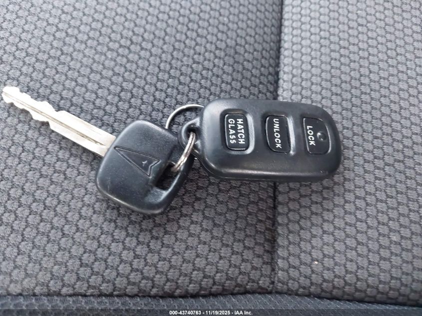 2007 Pontiac Vibe VIN: 5Y2SL65837Z424344 Lot: 43740763