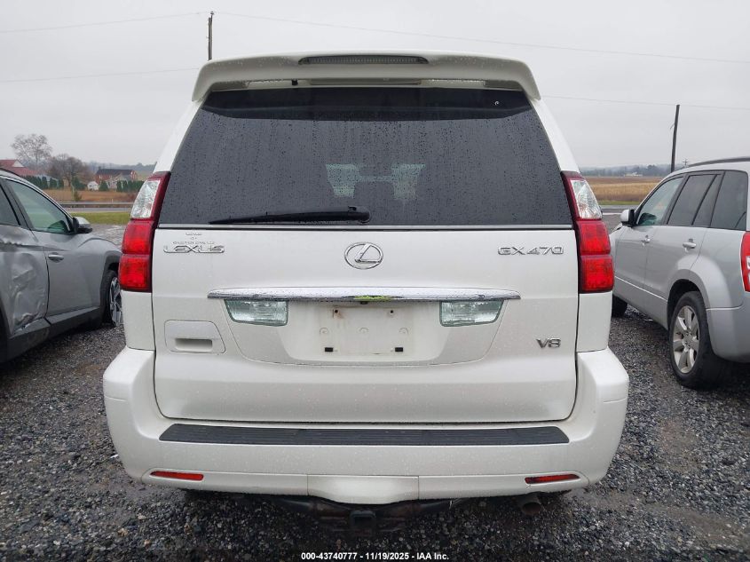2009 Lexus Gx 470 VIN: JTJBT20X990177844 Lot: 43740777
