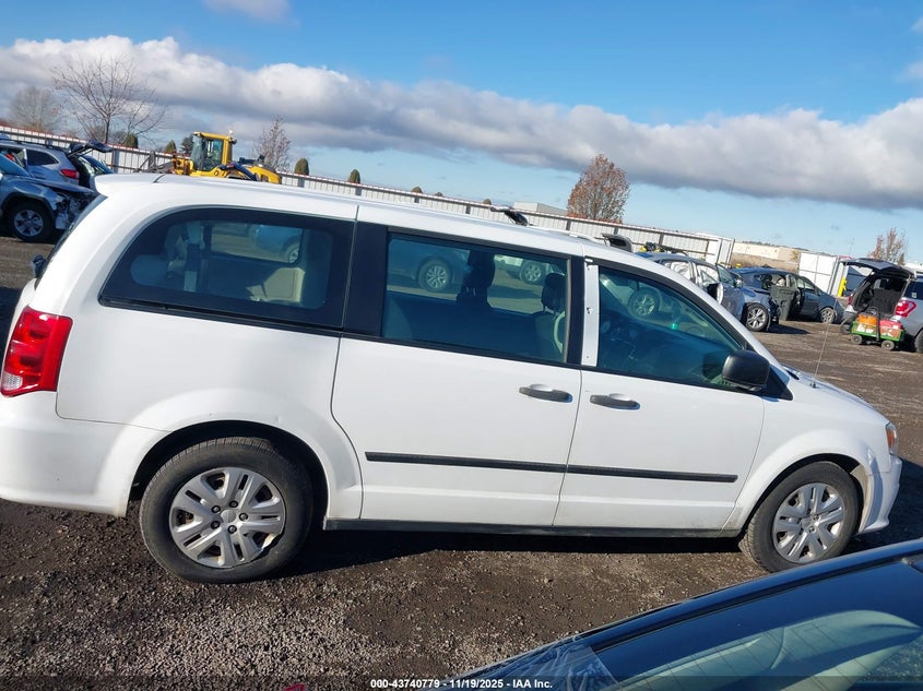 2016 Dodge Grand Caravan American Value Pkg VIN: 2C4RDGBG6GR219897 Lot: 43740779