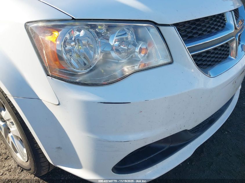 2016 Dodge Grand Caravan American Value Pkg VIN: 2C4RDGBG6GR219897 Lot: 43740779