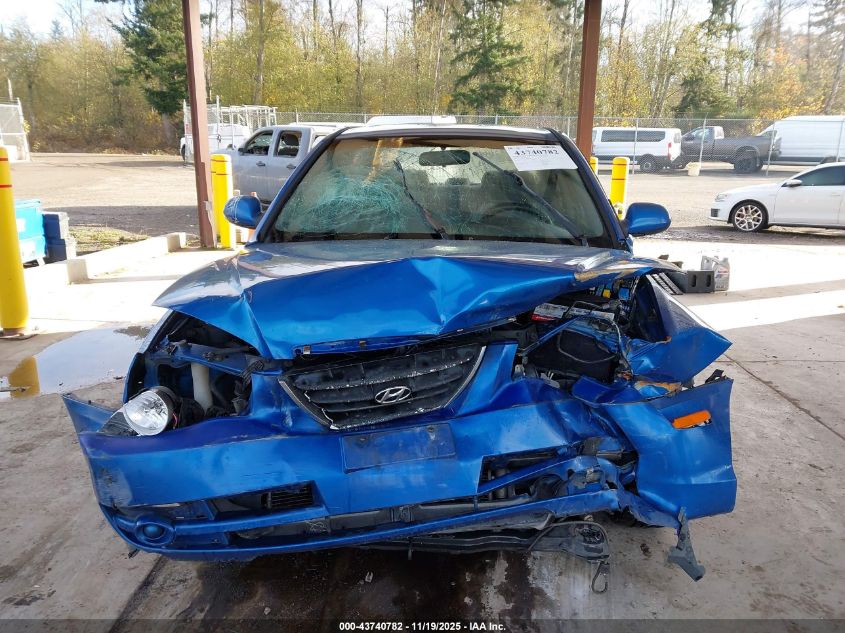 2004 Hyundai Elantra Gls/Gt VIN: KMHDN46D44U869179 Lot: 43740782