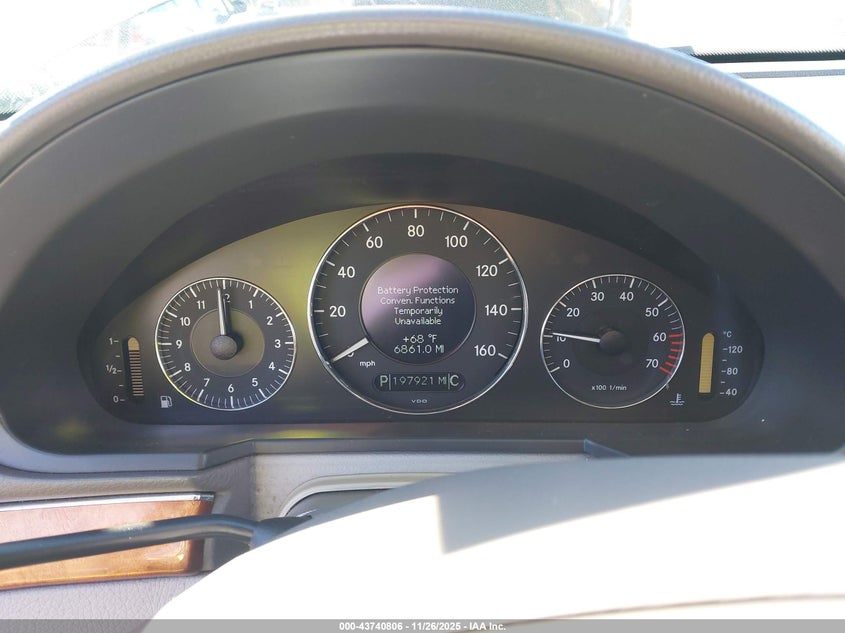 2004 Mercedes-Benz E 320 VIN: WDBUF65J94A403316 Lot: 43740806