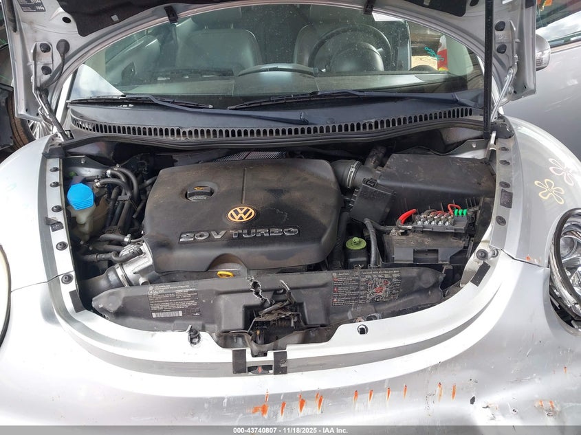 2003 Volkswagen New Beetle Gls 1.8T VIN: 3VWCD21Y53M327073 Lot: 43740807