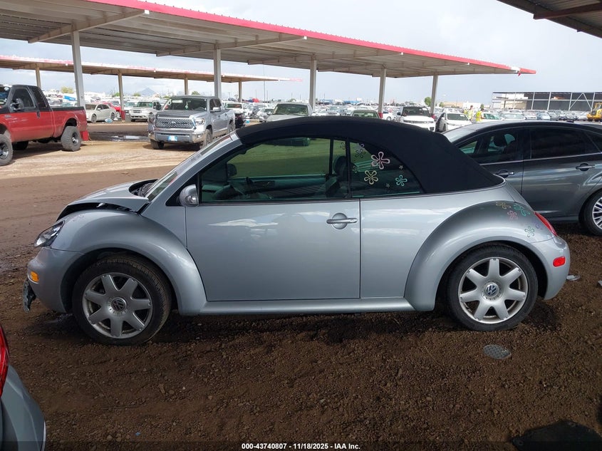 2003 Volkswagen New Beetle Gls 1.8T VIN: 3VWCD21Y53M327073 Lot: 43740807