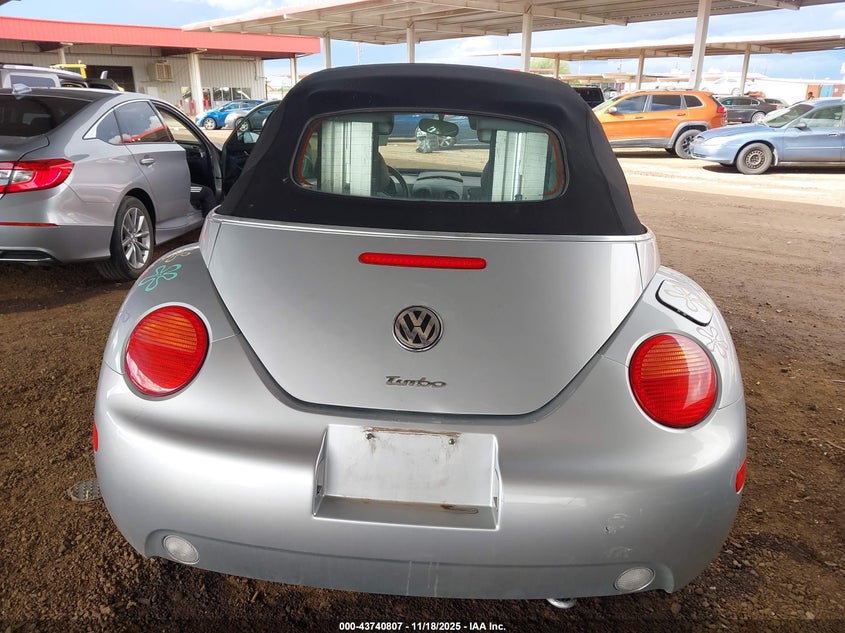 2003 Volkswagen New Beetle Gls 1.8T VIN: 3VWCD21Y53M327073 Lot: 43740807