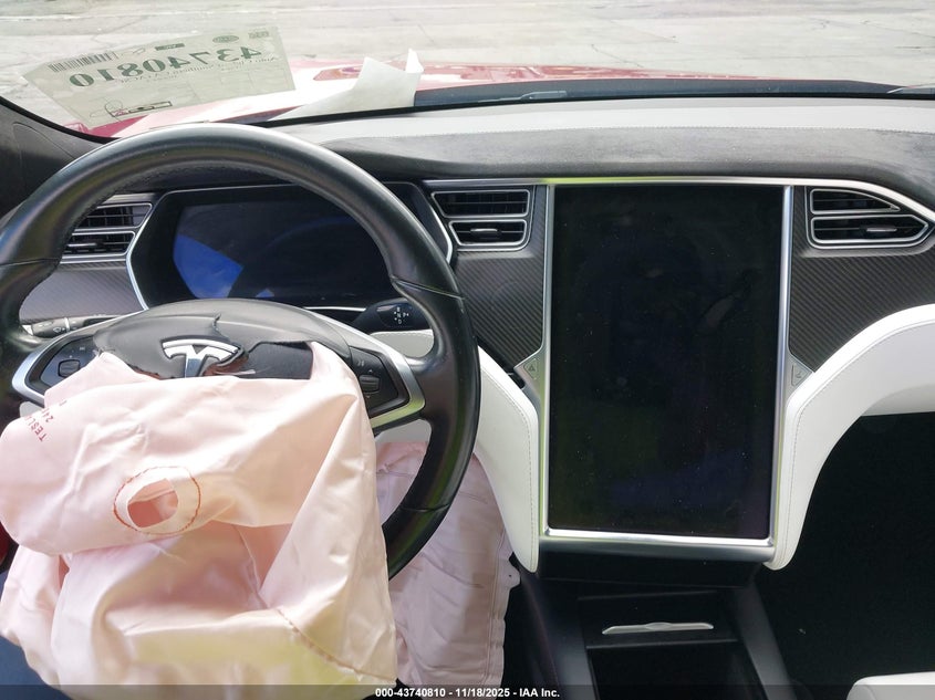 2017 Tesla Model S 60/75 VIN: 5YJSA1E10HF193356 Lot: 43740810