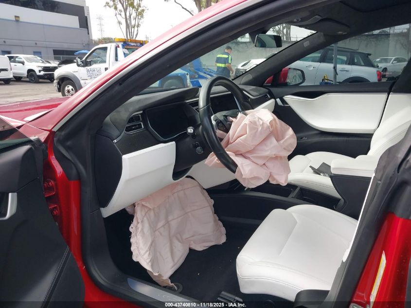 2017 Tesla Model S 60/75 VIN: 5YJSA1E10HF193356 Lot: 43740810