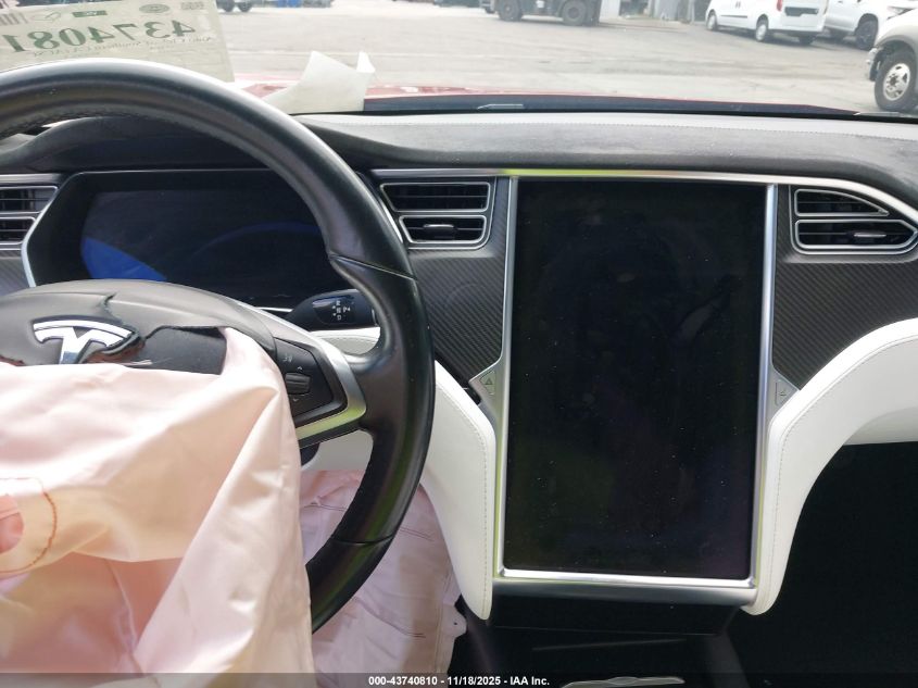 2017 Tesla Model S 60/75 VIN: 5YJSA1E10HF193356 Lot: 43740810