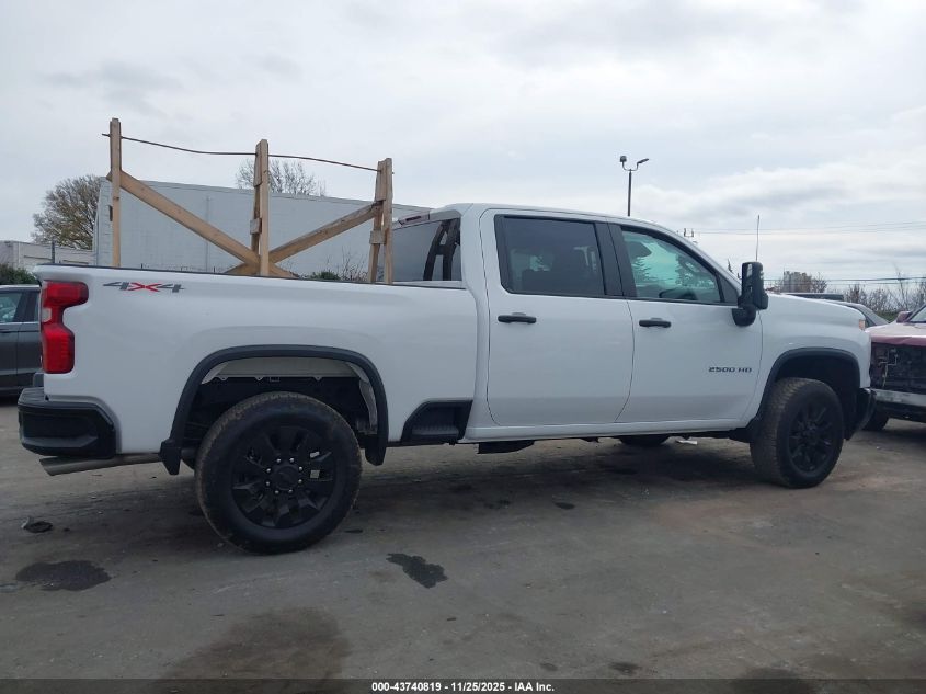 2025 Chevrolet Silverado 2500Hd 4Wd Standard Bed Custom VIN: 2GC4KME78S1226304 Lot: 43740819