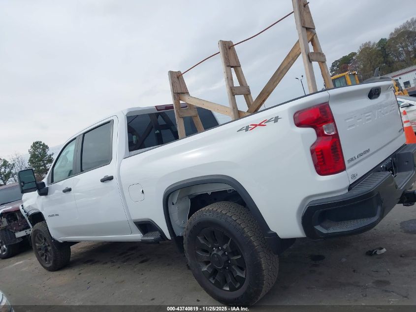 2025 Chevrolet Silverado 2500Hd 4Wd Standard Bed Custom VIN: 2GC4KME78S1226304 Lot: 43740819