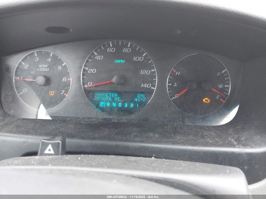 2007 Chevrolet Impala Ltz VIN: 2G1WU58R379396982 Lot: 43740832