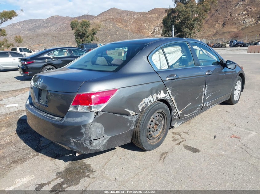 1HGCP26399A056033 2009 HONDA ACCORD photo no. 4