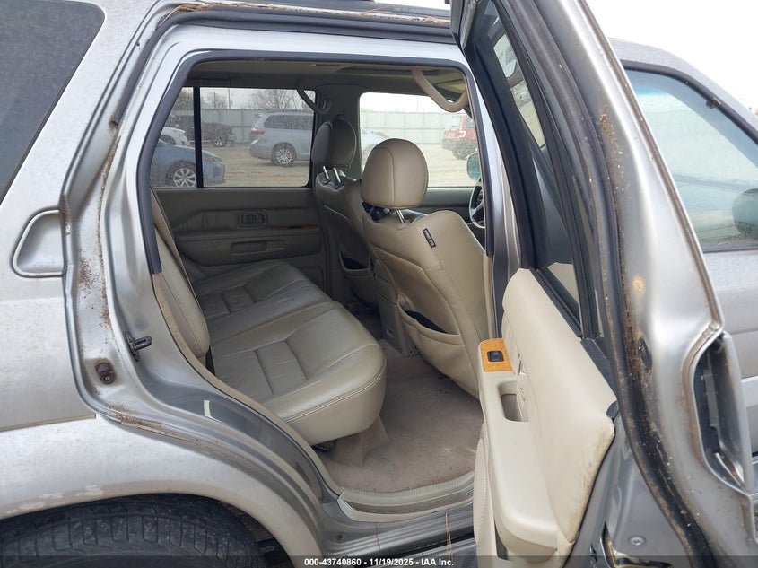 2001 Infiniti Qx4 Luxury VIN: JNRDR07X21W103994 Lot: 43740860