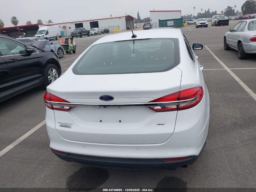 2018 Ford Fusion Energi Se Luxury VIN: 3FA6P0PUXJR246253 Lot: 43740869