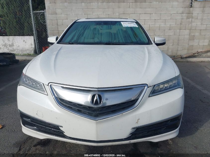 2015 Acura Tlx Tech VIN: 19UUB1F58FA010221 Lot: 43740892