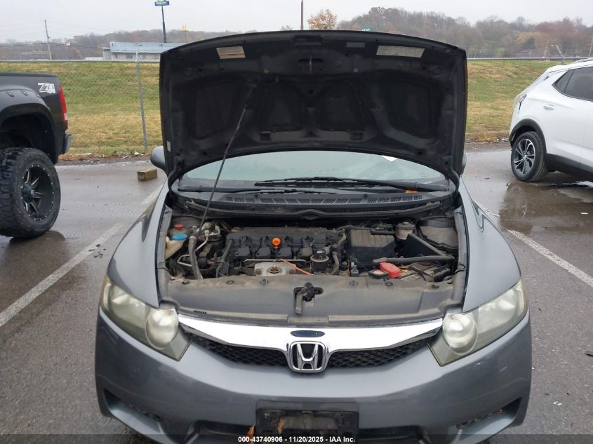 2009 Honda Civic Lx VIN: 19XFA16529E039709 Lot: 43740906