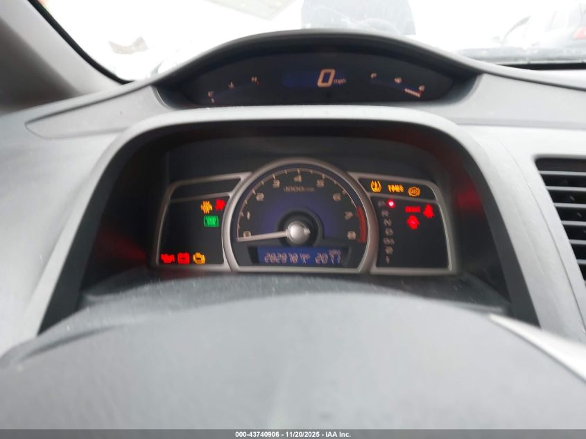 2009 Honda Civic Lx VIN: 19XFA16529E039709 Lot: 43740906