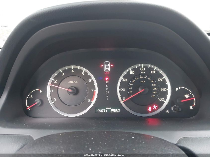 2009 Honda Accord 2.4 Ex VIN: 1HGCP26739A087863 Lot: 43740921