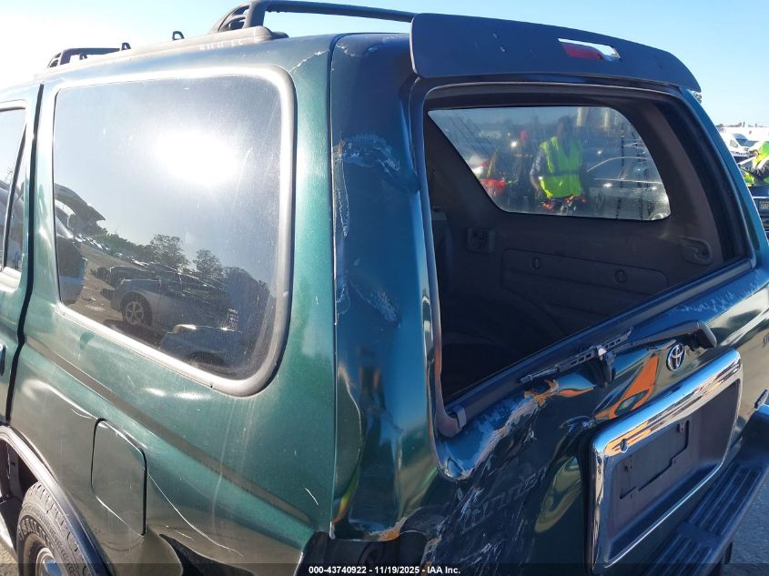 2002 Toyota 4Runner Sr5 V6 VIN: JT3GN86RX20238014 Lot: 43740922