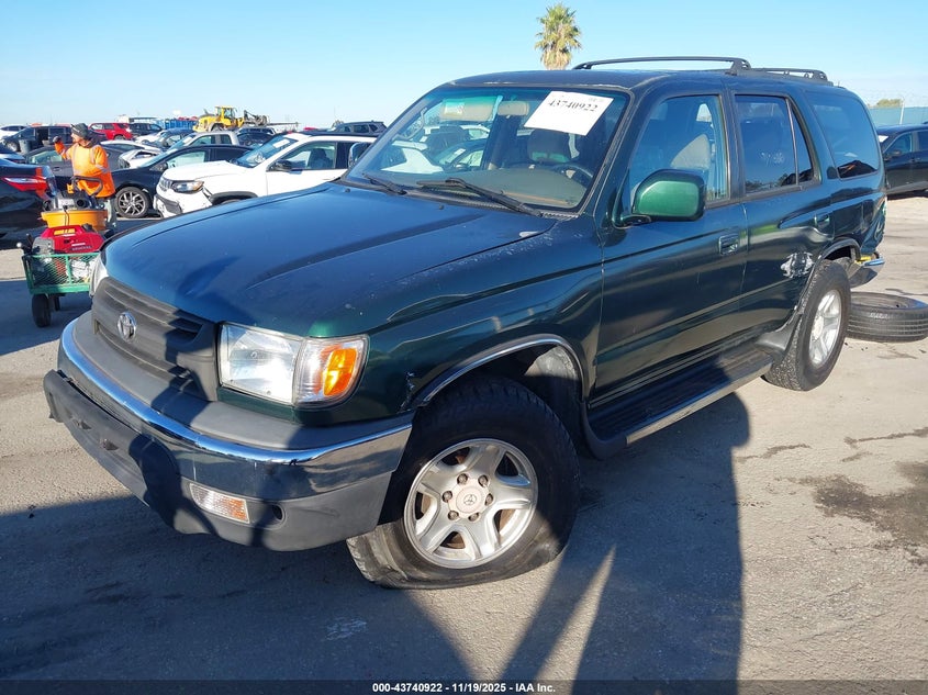 2002 Toyota 4Runner Sr5 V6 VIN: JT3GN86RX20238014 Lot: 43740922