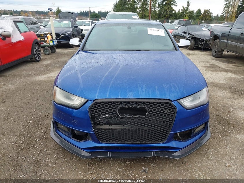 2015 Audi S4 3.0T Premium Plus VIN: WAUKGAFL3FA061726 Lot: 43740940