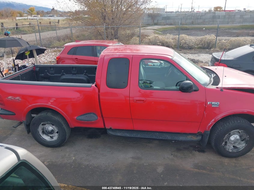 1998 Ford F-150 Lariat/Xl/Xlt VIN: 1FTRX08L3WKB01144 Lot: 43740945