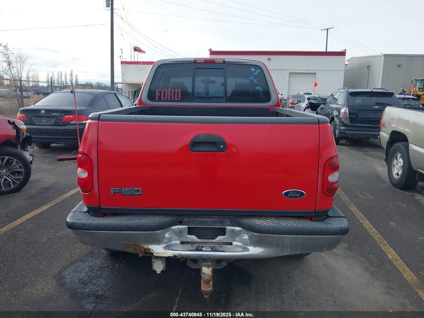 1998 Ford F-150 Lariat/Xl/Xlt VIN: 1FTRX08L3WKB01144 Lot: 43740945