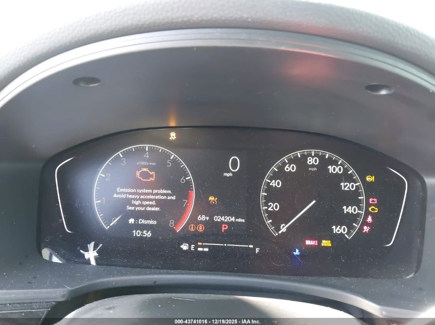 2023 Honda Civic Ex/Ex W/O Bsi VIN: 2HGFE1F75PH320086 Lot: 43741016