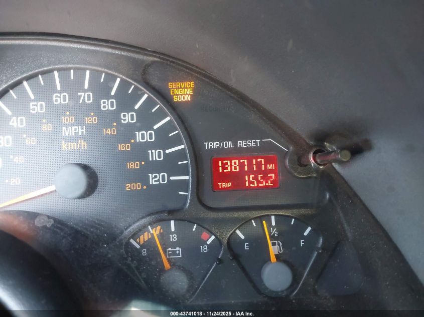 2000 Pontiac Firebird VIN: 2G2FS22K9Y2165316 Lot: 43741018