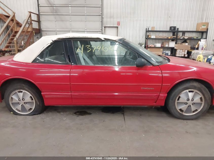 1991 Oldsmobile Cutlass Supreme VIN: 1G3WT34T8MD391632 Lot: 43741045