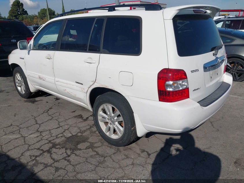 JTEEW21AX60026567 2006 TOYOTA HIGHLANDER photo no. 3