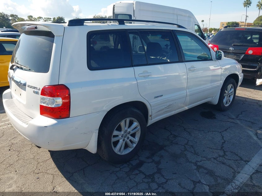 JTEEW21AX60026567 2006 TOYOTA HIGHLANDER photo no. 4