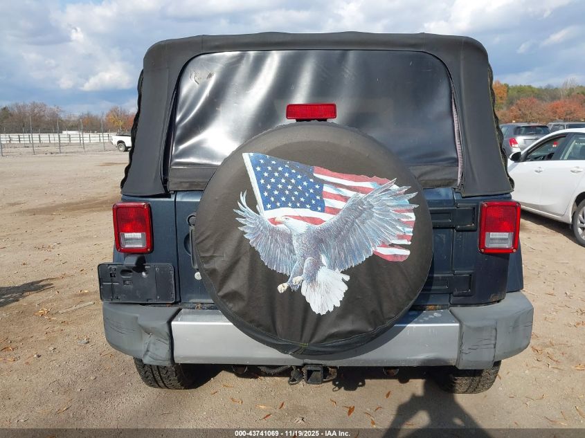 2008 Jeep Wrangler Sahara VIN: 1J4FA54178L565406 Lot: 43741069