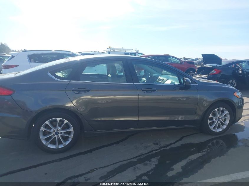 2020 Ford Fusion Se VIN: 3FA6P0HD7LR220324 Lot: 43741132