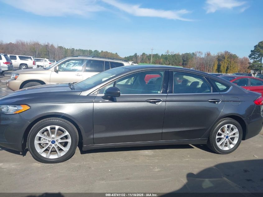 2020 Ford Fusion Se VIN: 3FA6P0HD7LR220324 Lot: 43741132