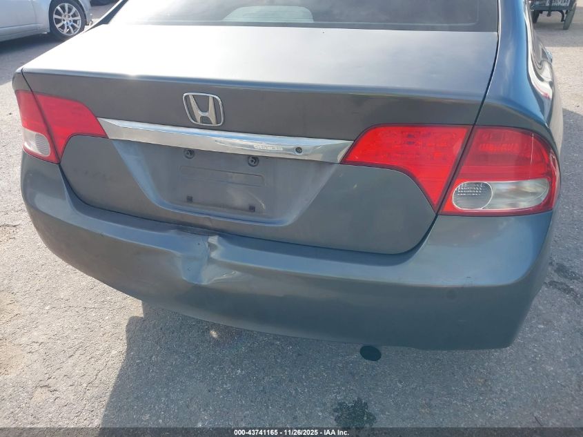 2009 Honda Civic Lx VIN: 2HGFA16509H306982 Lot: 43741165