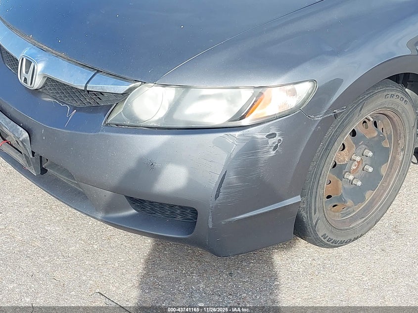 2009 Honda Civic Lx VIN: 2HGFA16509H306982 Lot: 43741165