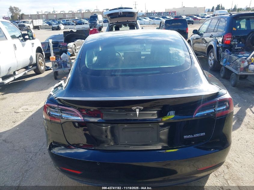 2020 Tesla Model 3 Performance Dual Motor All-Wheel Drive VIN: 5YJ3E1EC7LF741937 Lot: 43741182