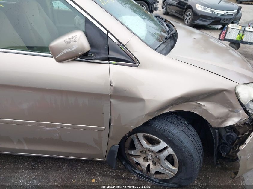 2005 Honda Odyssey Ex VIN: 5FNRL38435B413031 Lot: 43741236